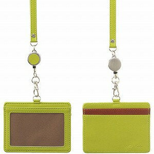 セキセイ ＩＤホルダー黄緑　 BP-5703-32（10セット）