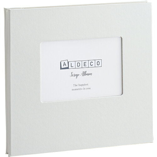 セキセイ SEKISEI XP-3808-70 ハーパーハウス スクラップアルバム ALDECOミニ ホワイト セキセイ 4974214179752（10セット）