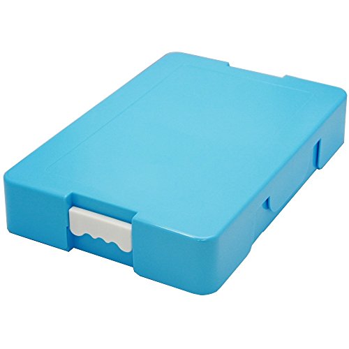 デビカ つながるパッチン! おどうぐばこ 手さげ付き A4 ブルー 041440（10セット）