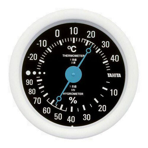 タニタ 温湿度計 TT-515-BK（10セット）