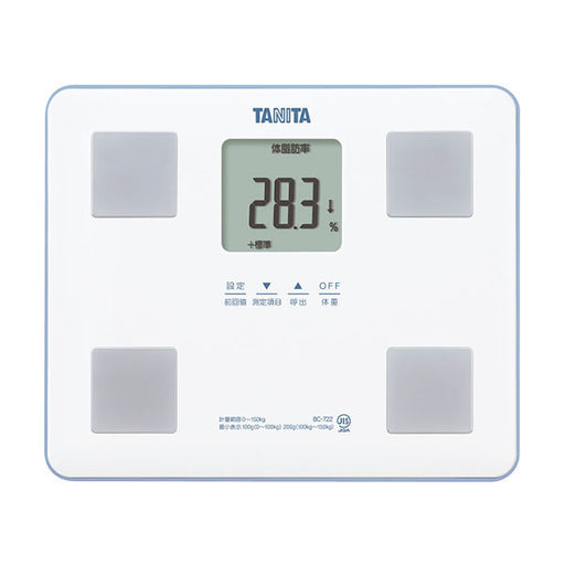 タニタ 体組成計 BC-722-WH 4904785816732