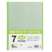 テージー プレゼンテーションファイル A4 7P 5冊入 ライトグリーン PTF-07-15（10セット）
