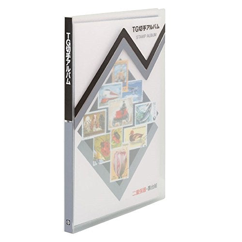 テージー 切手アルバム B5 台紙6枚 SB-31-01 黒（10セット）