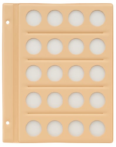 テージー コインアルバム（無地） スペア台紙 29mm穴4列5段 C-31S3（10セット）