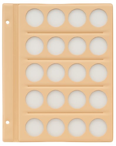 テージー コインアルバム（無地） スペア台紙 33mm穴4列5段 C-31S4（10セット）