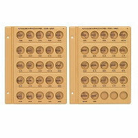 テージー 平成コインアルバムII スペア台紙 C-38S1AB（10セット）