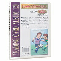 テージー トレーディングカードアルバム 台紙30枚 収納枚数120枚 クリア TC-1120-17（10セット）