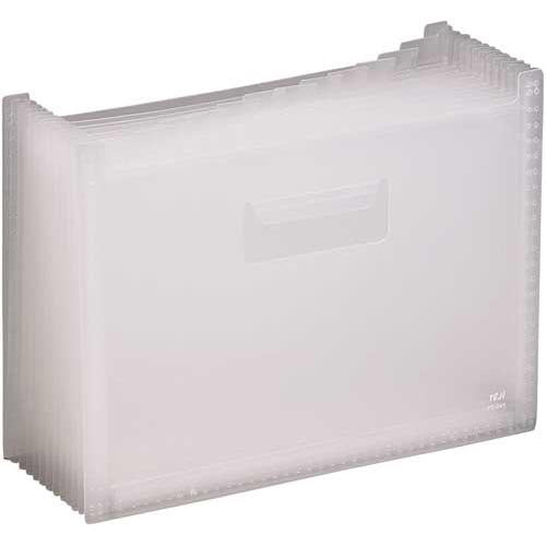 テージー ドキュメントファイル のび~る2 A4 13P クリア FD-243（10セット）