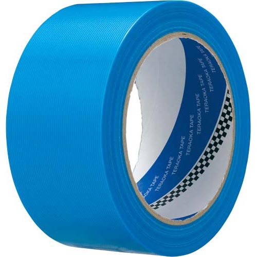 寺岡 P-カットテープ 青 50mm×25M No.4140（10セット）