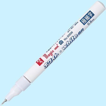寺西化学工業 マジックホワイトＳＲＮｏ．９００Ｗ（極細字用）（10セット）