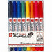 マジックインキ 油性ペン マジェスタースリム 8色 MMJ70C-8（10セット）