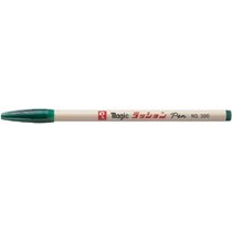 寺西化学 magic 水性ペン ラッションペン No.300 （細字） 緑 M300-T4（10セット）
