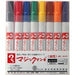 マジックインキ 油性ペン 細字 8色 M500C-8（10セット）