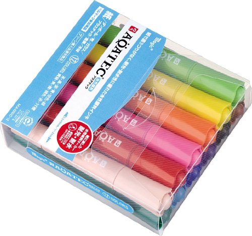 マジック 水性ペン アクアテック 12色 MAQ50C-12（10セット）