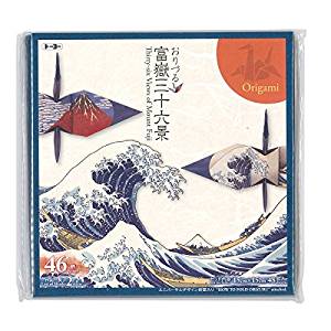 トーヨー 折り紙 おりづる富嶽三十六景 006202（10セット）