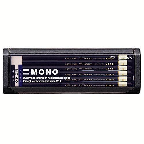 トンボ鉛筆 鉛筆 モノ H MONO-H 1ダース（10セット）