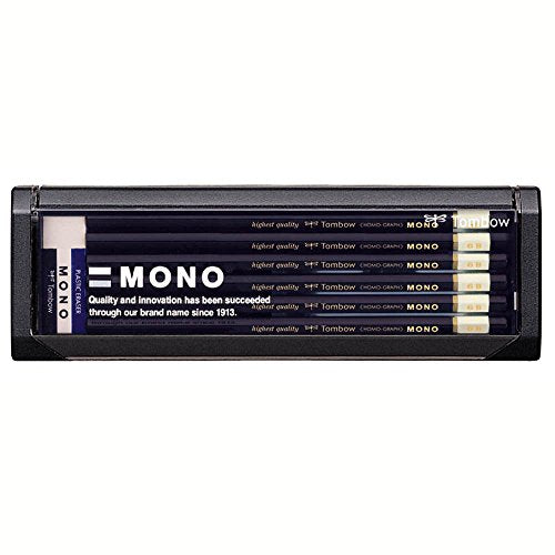 トンボ鉛筆 鉛筆 モノ 6B MONO-6B 1ダース（10セット）