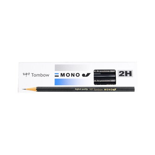 トンボ鉛筆 鉛筆 モノJ 2H MONO-J2H 1ダース（10セット）