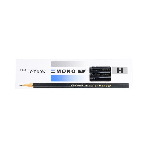 トンボ鉛筆 鉛筆 モノJ H MONO-JH 1ダース（10セット）