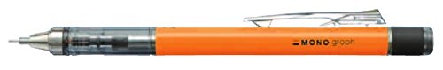 MONOグラフ シャープペン 0.5mm ネオンカラー （ネオンオレンジ）（10セット）