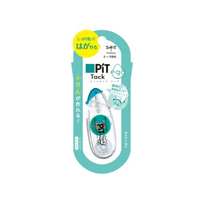 トンボ鉛筆 テープのり ピットタックエッグ PN-EK（10セット）