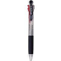 トンボ鉛筆 ２色ボールペン リポーター２ 透明（10セット）