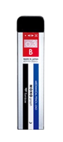 トンボ鉛筆 シャープ芯モノグラフMG0.3Bモノ R3-MGB01 00026747（10セット）
