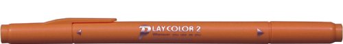 トンボ鉛筆 水性ペン プレイカラー2 WS-TP48 ハニーオレンジ（10セット）