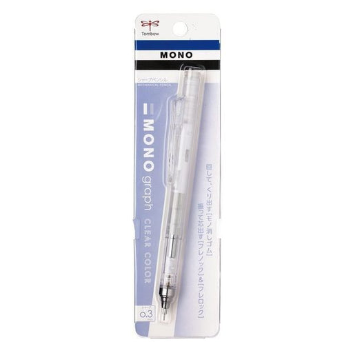 トンボ鉛筆 TOMBOW DPA-139A [シャープペン MONO graph（モノグラフ） クリアカラー 0.3mm パック クリア] 4902805113083（10セット）