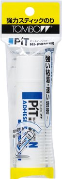 トンボ鉛筆 スティックのり ピットハイパワ-Nパック HSB-120（10セット）