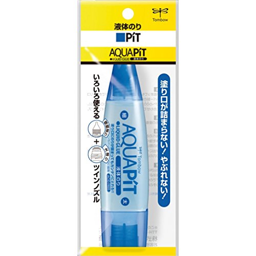 トンボ鉛筆 液体のり アクアピットパック HCA-112 ツインノズル（10セット）