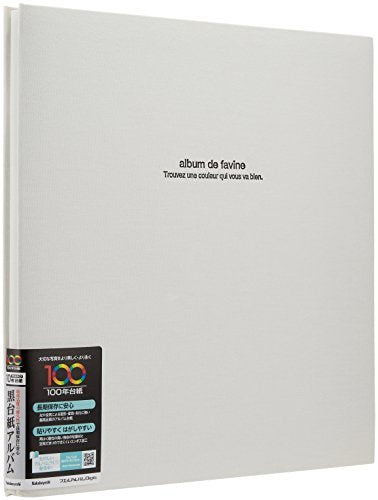 ナカバヤシ アルバムＬホワイト ｱH-LD-191W　4902205306337（10セット）