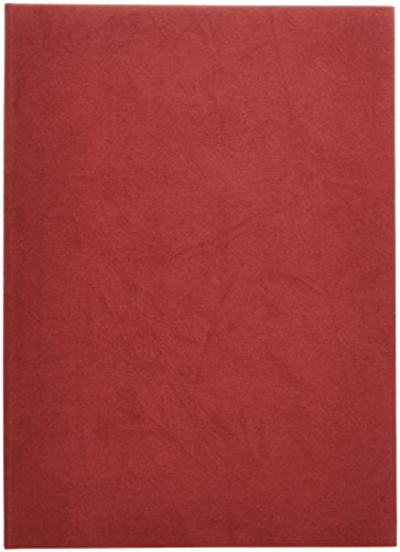 ナカバヤシ 証書ファイル 二つ折り 布クロス（スエード調）貼りタイプ A4判 FSS-A4-R（10セット）