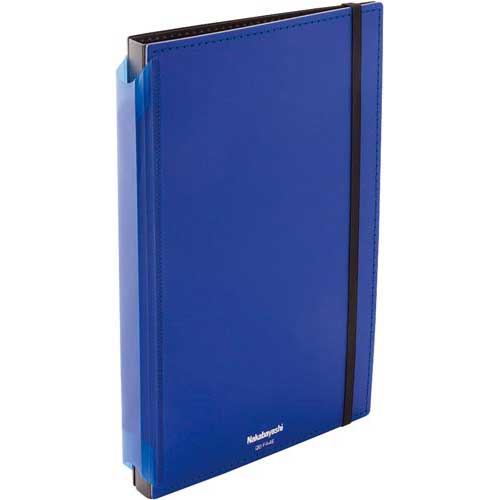 ナカバヤシ オリタタミクリップボード／ブルー QB-FA4E-BL（10セット）