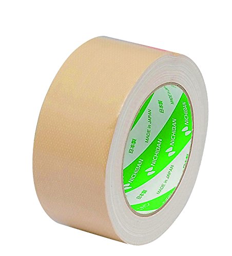 ニチバン 布テープ 50mm×25m巻 121-50 黄土（10セット）