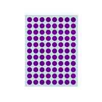 ニチバン マイタックカラーラベル紫８ＭＭ ML-151N21　4987167101602（10セット）