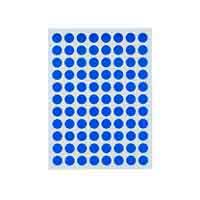 ニチバン マイタックカラーラベル青８ＭＭ ML-151N4　4987167101626（10セット）