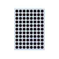 ニチバン マイタックカラーラベル黒８ＭＭ ML-151N6　4987167101640（10セット）