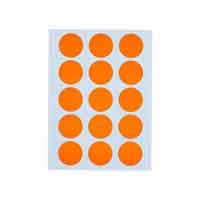 ニチバン マイタックカラーラベル橙２０ＭＭ ML-171N13　4987167101718（10セット）