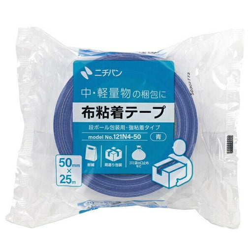 ニチバン 布テープＮＯ．１２１Ｎアオ 121N4-50 4987167102463