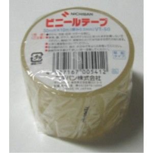 ニチバン ビニールテープ 50mm 透明 VT-50 ニチバン 4987167005412（10セット）