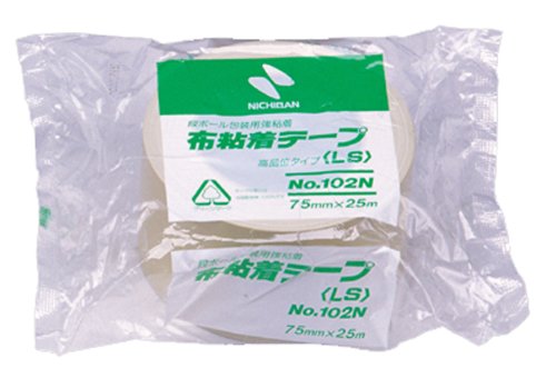 布粘着テープ 102n7-75   ニチバン 4987167029432（10セット）