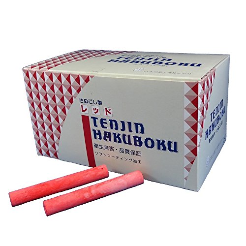 天神チョーク ch-2 赤   日本白墨工業 4904193100010（10セット）