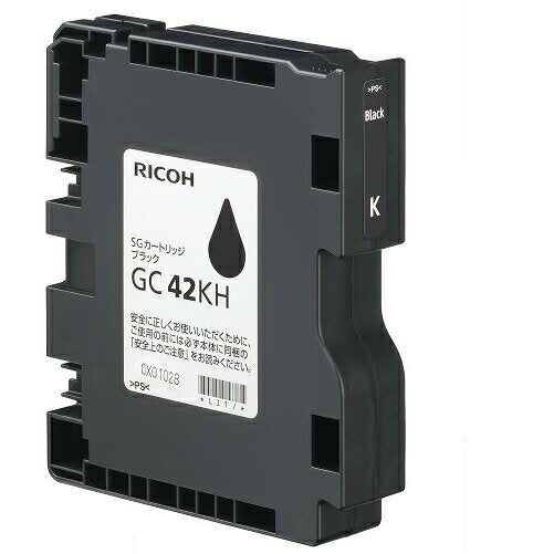ＲＩＣＯＨ ＳＧカートリッジブラックＧＣ４２ＫＨ 515930　4961311951787