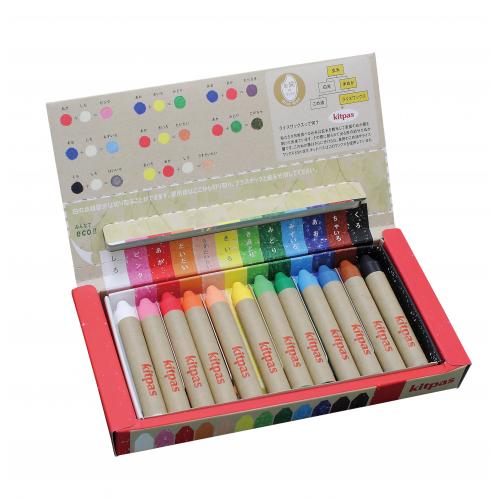 キットパスミディアム12色 KMRW-12C ダストレス KMRW-12C（10セット）