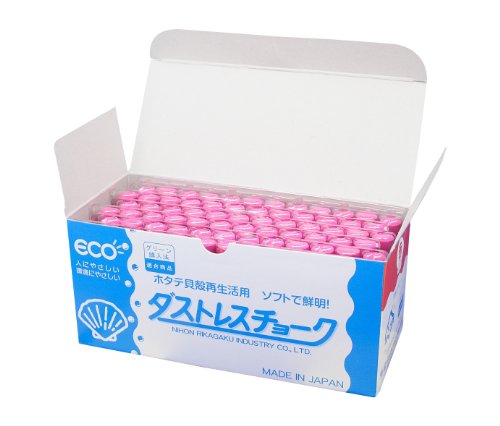 日本理化学工業 ダストレス ダストレスチョーク 72本入 赤 DCC-72-R 日本理化学工業 4904085111728（10セット）