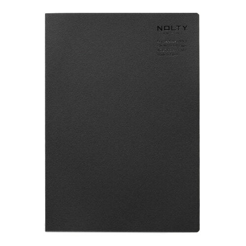 NOLTYノートA5ログ黒 NTBNT1201 日本能率協会マネジメントセンター 4900855283916（10セット）