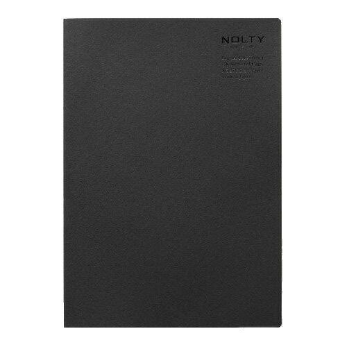 NOLTYノートB6アシメ黒 NTBNT2101 日本能率協会マネジメントセンター 4900855283978（10セット）