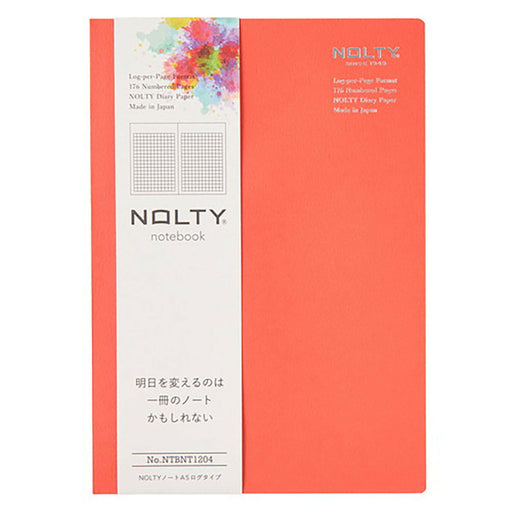 日本能率協会 ＮＯＬＴＹノートＡ５ログタイプオレンジ NTBNT1204 4900855284531（10セット）