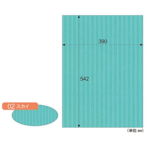 ヒサゴ リップルボード B3 スカイ RB02 ヒサゴ 4902668020467（10セット）